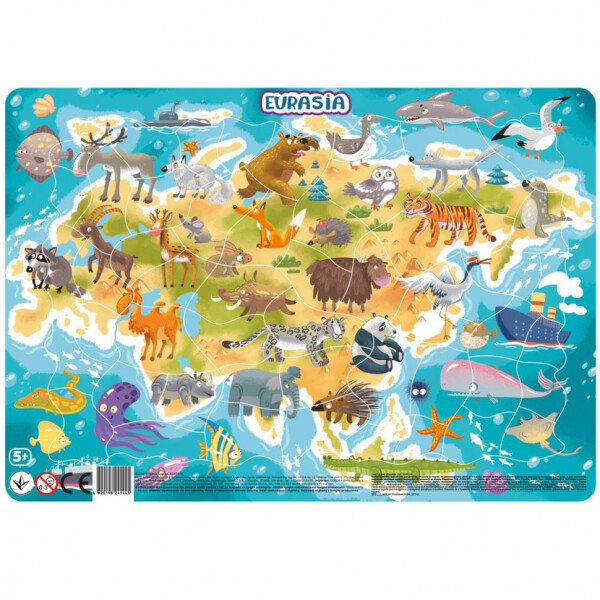 

Пазл DoDo Toys с рамкой Евразия (R300174)