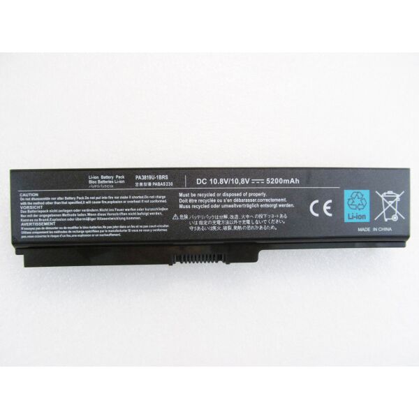 

Батарея для ноутбука Toshiba PA3817U, 5200mAh, 6cell, 10.8V, Li-ion, черная