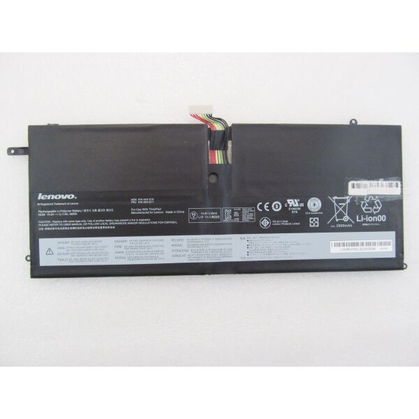 

Батарея для ноутбука Lenovo ThinkPad X1 Carbon (1st Gen) 45N1070, 3110mAh (46Wh), 4cell, 14.8V, Li-ion, черная