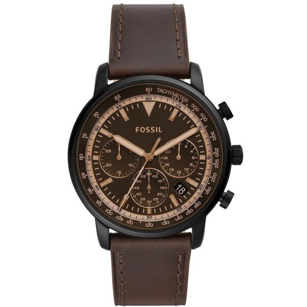 

Часы наручные мужские FOSSIL FS5529 кварцевые, ремешок из кожи, США