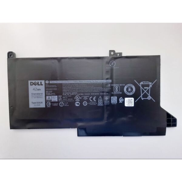 

Батарея для ноутбука Dell Latitude 7280 DJ1J0, 42Wh (3500mAh), 3cell, 11.4V, Li-ion, черная,