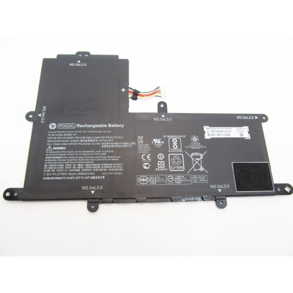 

Батарея для ноутбука HP Stream 11-R HSTNN-IB7G, 4960mAh (37Wh), 2cell, 7.6V, Li-Po, черная,