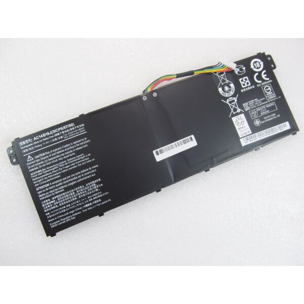 

Батарея для ноутбука Acer AC14B18J, 3220mAh (36Wh), 3cell, 11.4V, Li-ion, черная,