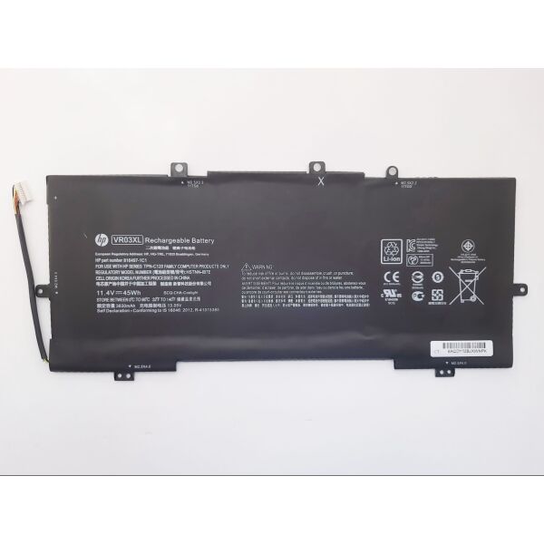 

Батарея для ноутбука HP Envy 13-d VR03XL, 45Wh (3830mAh), 3cell, 11.4V, Li-Pol, черная