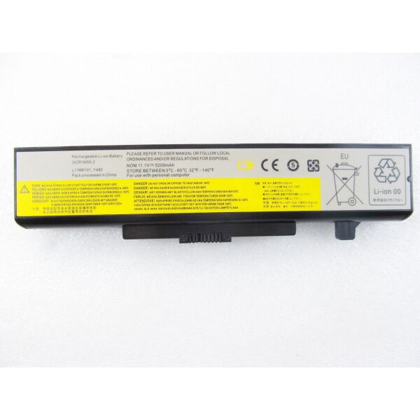 

Батарея для ноутбука Lenovo IdeaPad Y480 L11N6Y01, 5200mAh, 6cell, 11.1V, Li-ion, черная,