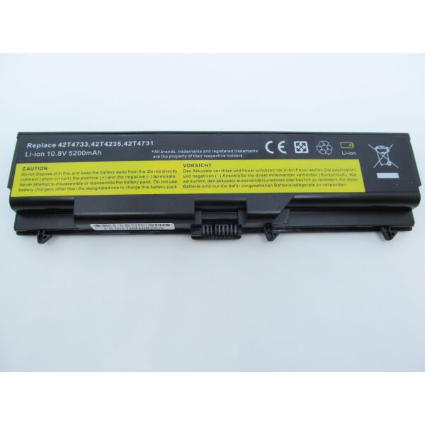 

Батарея для ноутбука Lenovo ThinkPad T430, 5200mAh, 6cell, 10.8V, Li-ion, черная,