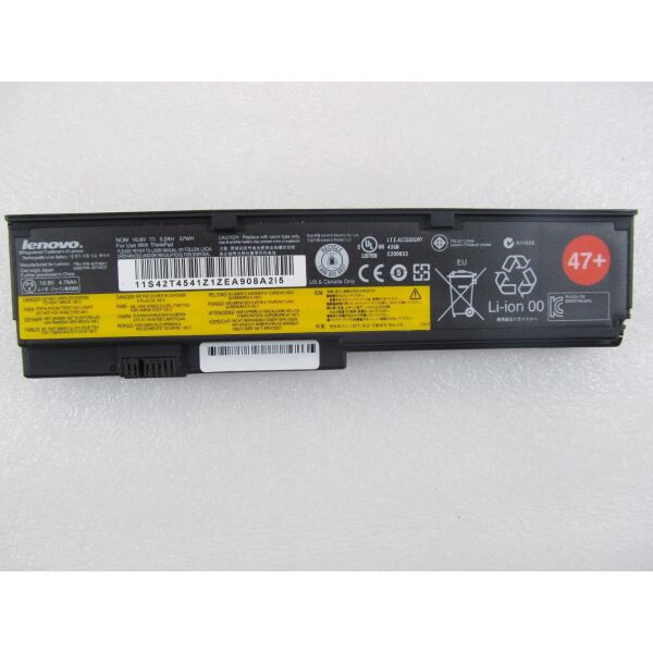 

Батарея для ноутбука Lenovo ThinkPad X200, 5200mAh (57Wh), 6cell, 10.8V, Li-ion, черная,