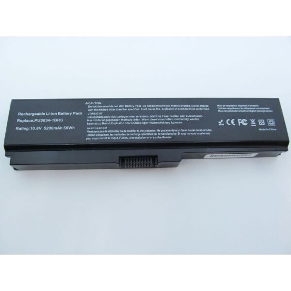 

Батарея для ноутбука Toshiba PA3636U, 5200mAh, 6cell, 10.8V, Li-ion, черная,