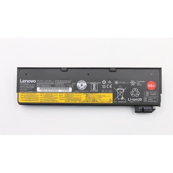 

Батарея для ноутбука Lenovo ThinkPad X240/T440s (68+), 48Wh (4400mAh), 6cell, 10.8V, Li-ion, черная, ОРИГ
