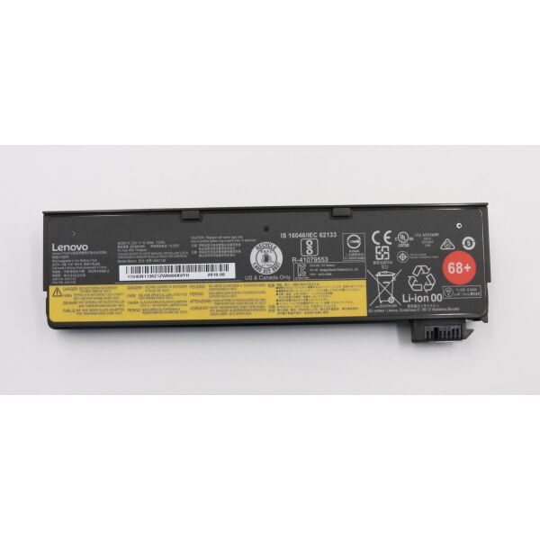 

Батарея для ноутбука Lenovo ThinkPad X240/T440s (68+), 72Wh (6340mAh), 6cell, 11.22V, Li-ion, черная, ОРИГИНАЛ