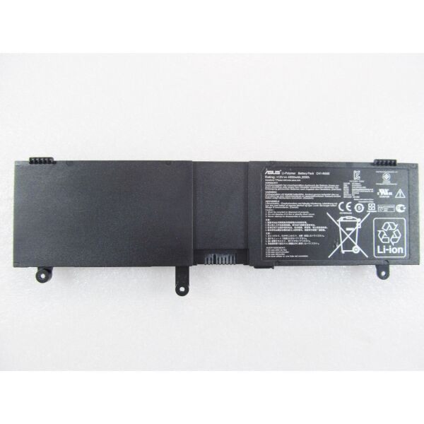 

Батарея для ноутбука Asus N550 C41-N550, 3900mAh (59Wh), 4cell, 15V, Li-ion, черная,