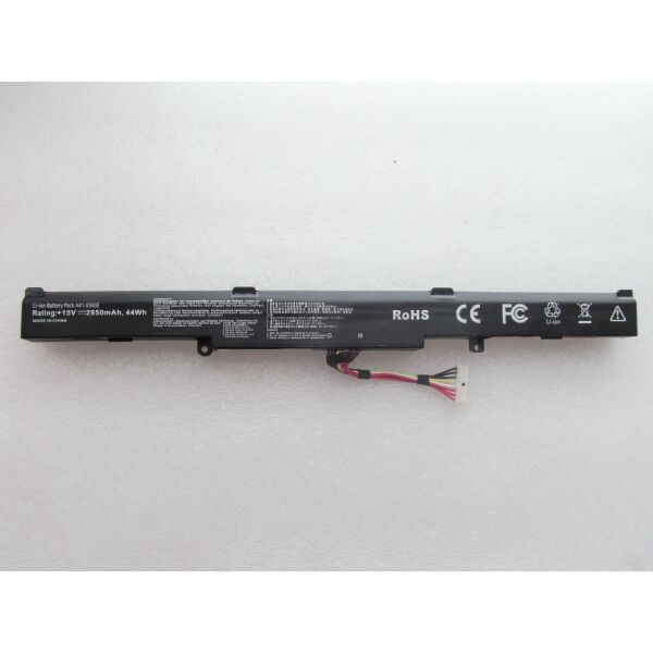 

Батарея для ноутбука Asus X450J A41-X550E, 2600mAh, 4cell, 14.4V, Li-ion, черная