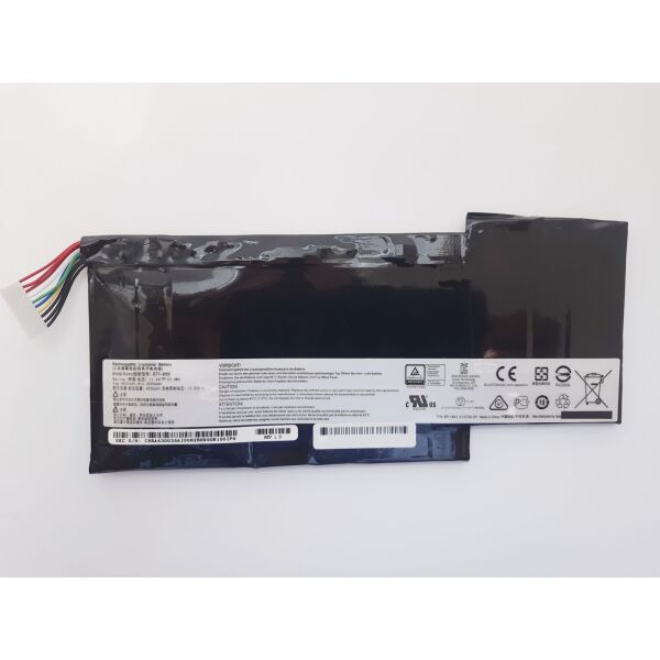 

Батарея для ноутбука MSI BTY-M6K, 52.4Wh (4600mAh), 6cell, 11.4V, Li-Pol, черная
