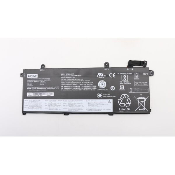 

Батарея для ноутбука Lenovo ThinkPad T490/T14 L18L3P73, 4372mAh (51Wh), 3cell, 11.55V, Li-ion, черная, ОРИГ
