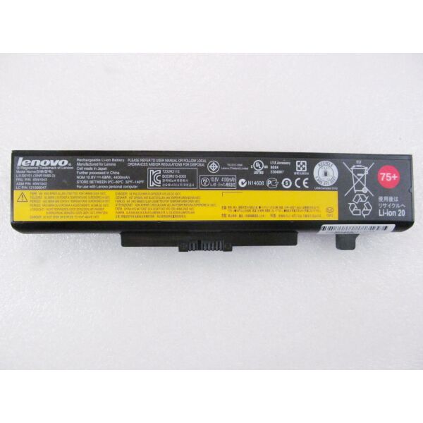 

Батарея для ноутбука Lenovo IdeaPad B590 L11L6F01 (75+), 4400mAh (48Wh), 6cell, 11.1V, Li-ion, черная,