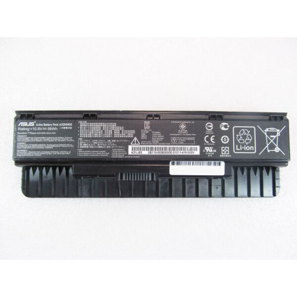 

Батарея для ноутбука Asus A32-N56, 5000mAh (56Wh), 6cell, 11.1V, Li-ion, черная,