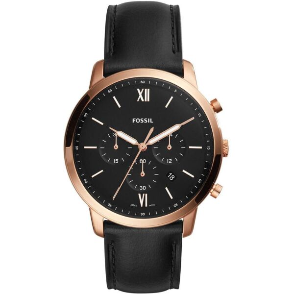 

Часы наручные мужски FOSSIL FS5381 кварцевые, ремешок из кожи, США