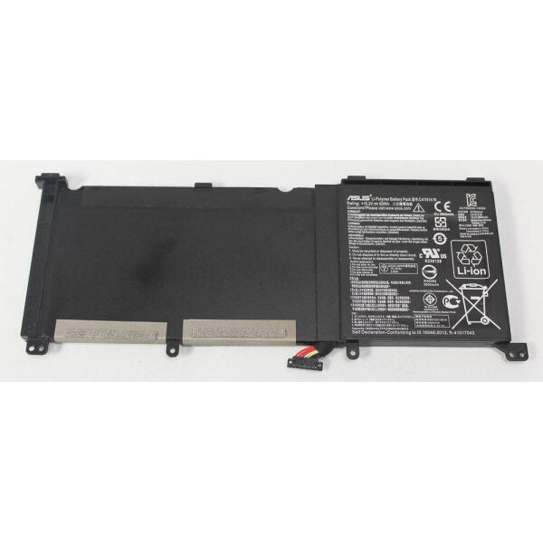 

Батарея для ноутбука Asus UX501 C41N1416, 3800mAh (60Wh), 4cell, 15.2V, Li-Pol, черная,