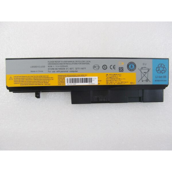 

Батарея для ноутбука Lenovo IdeaPad Y330 L08S6D12, 5200mAh, 6cell, 11.1V, Li-ion, черная,