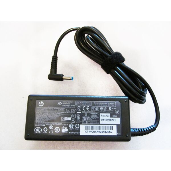 

Блок питания HP 65W PPP09D-S 19.5V, 3.33A, разъем 4.5/3.0 (pin inside) [3-pin]