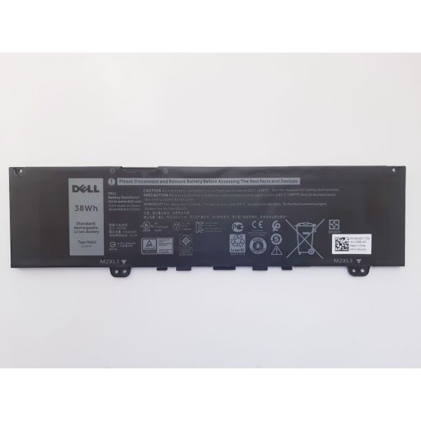 

Батарея для ноутбука Dell Vostro 5370 F62G0 38Wh (3166mAh), 3cell, 11.4V, Li-ion, черная,