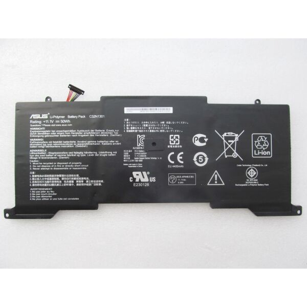 

Батарея для ноутбука Asus UX31LA C32N1301, 4400mAh (50Wh), 6cell, 11.1V, Li-Po, черная,