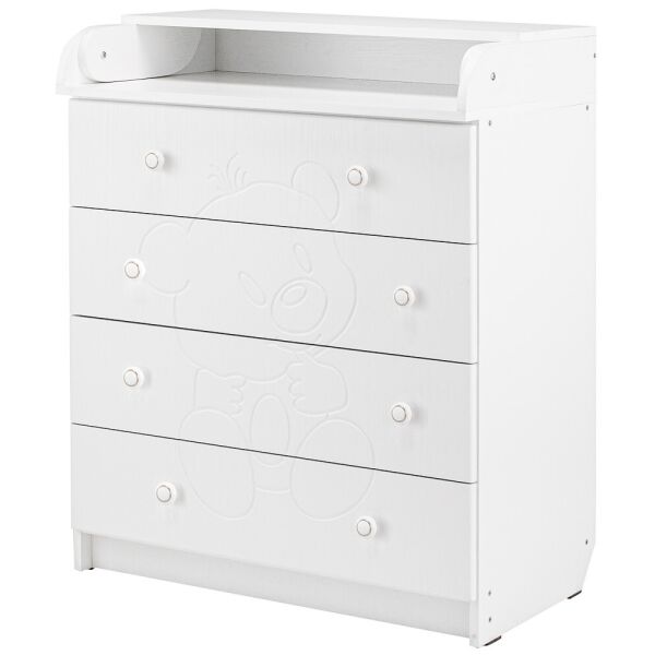 

Пеленальный комод Babyroom Комод Медвежонок белый 625492