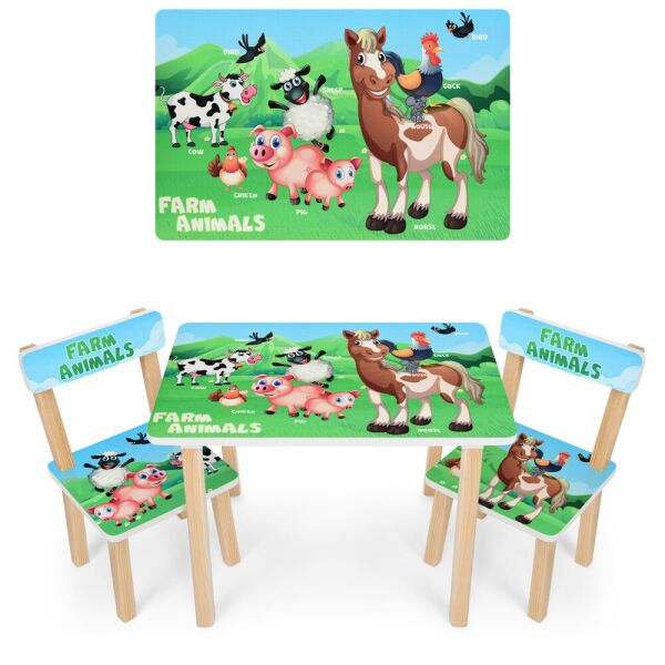 

Столик 501-85(EN) Ферма BAMBI