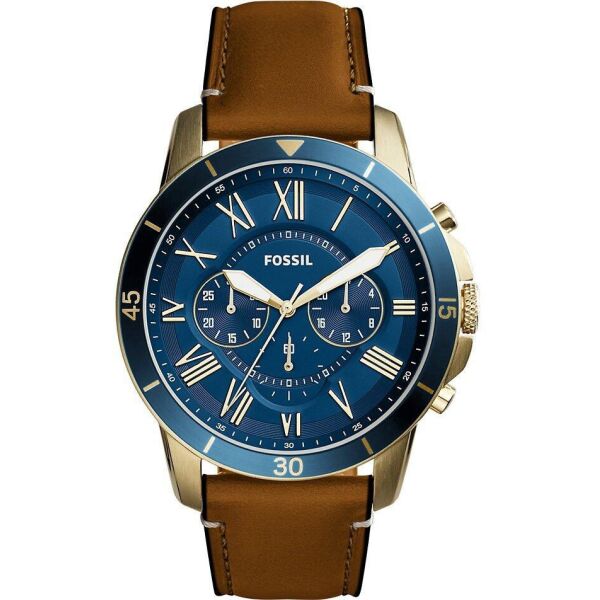

Часы наручные мужские FOSSIL FS5268 кварцевые, ремешок из кожи, США