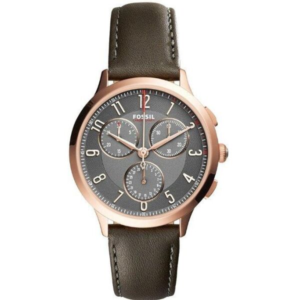 

Часы наручные женские FOSSIL CH3099 кварцевые, кожаный ремешок, США