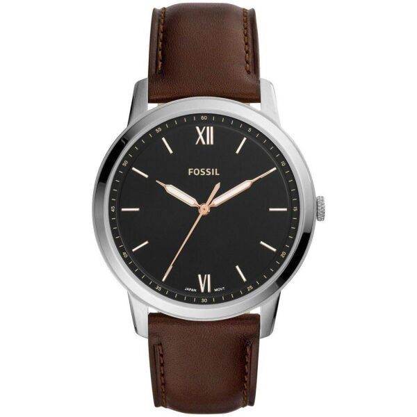 

Часы наручные мужские FOSSIL FS5464 кварцевые, ремешок из кожи, США