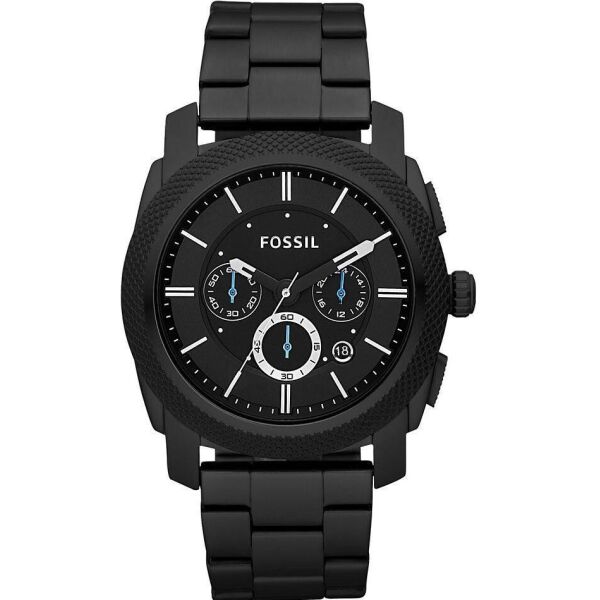 

Часы наручные мужские FOSSIL FS4552 кварцевые, на браслете, черные, США