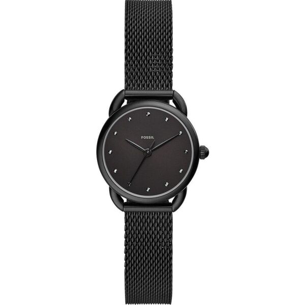 

Часы наручные женские FOSSIL ES4489 кварцевые, "миланский" браслет, черные, США