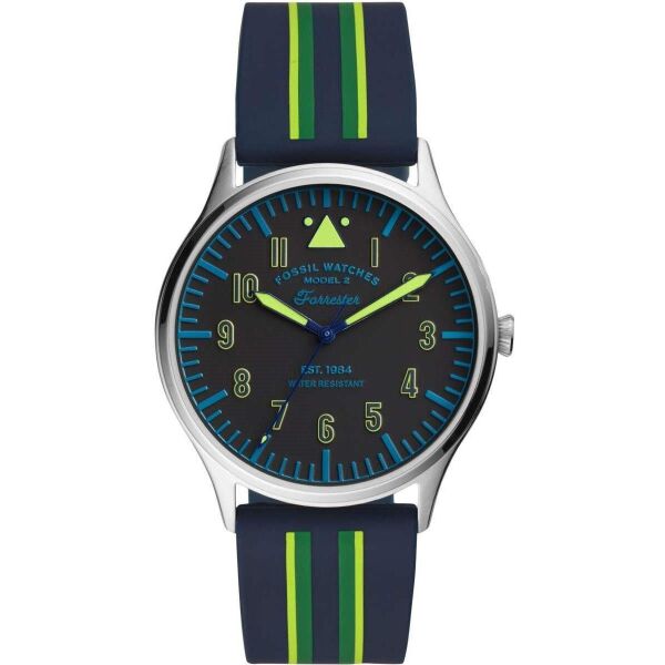 

Часы наручные мужские FOSSIL FS5614 кварцевые, каучуковый ремешок, США