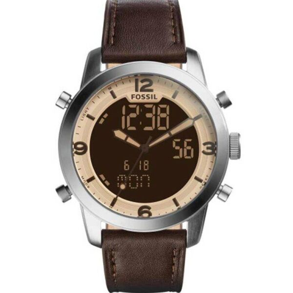 

Часы наручные мужские FOSSIL FS5173 кварцевые, ремешок из кожи, США