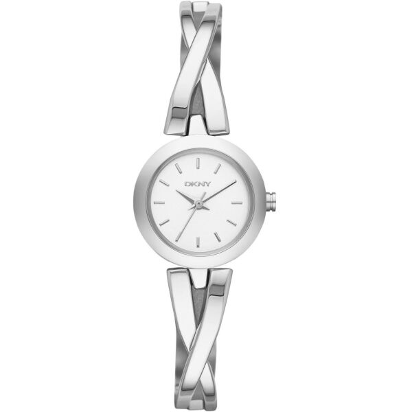 

Часы наручные женские DKNY NY2169 кварцевые, декоративный браслет, серебристые, США