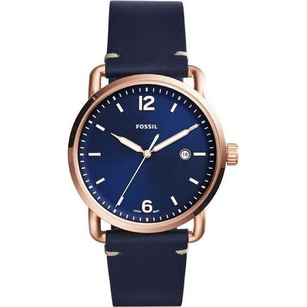 

Часы наручные мужские FOSSIL FS5274 кварцевые, ремешок из кожи, США