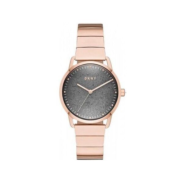 

Часы наручные женские DKNY NY2757 кварцевые, на браслете, цвет розового золота, США