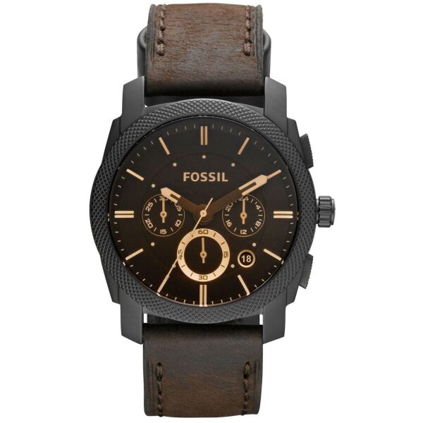 

Часы наручные мужские FOSSIL FS4656 кварцевые, ремешок из кожи, США