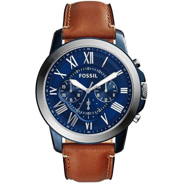 

Часы наручные мужские FOSSIL FS5151 кварцевые, ремешок из кожи, США