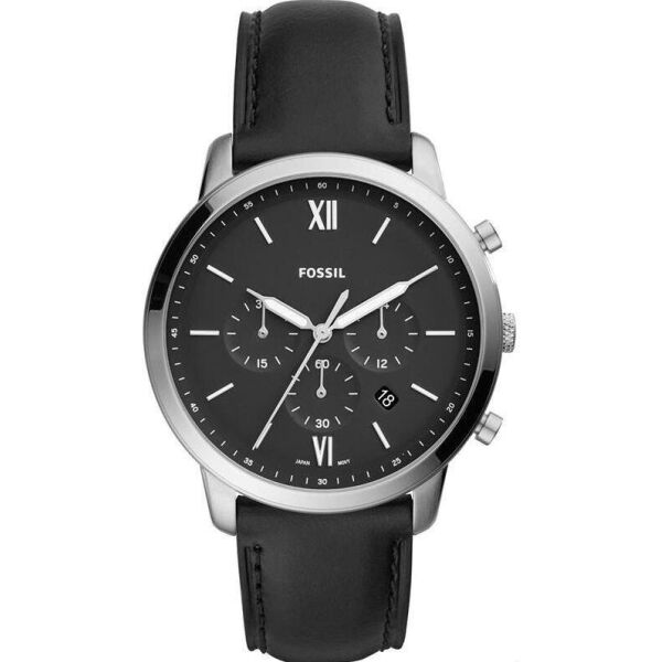 

Часы наручные мужские FOSSIL FS5452 кварцевые, ремешок из кожи, США