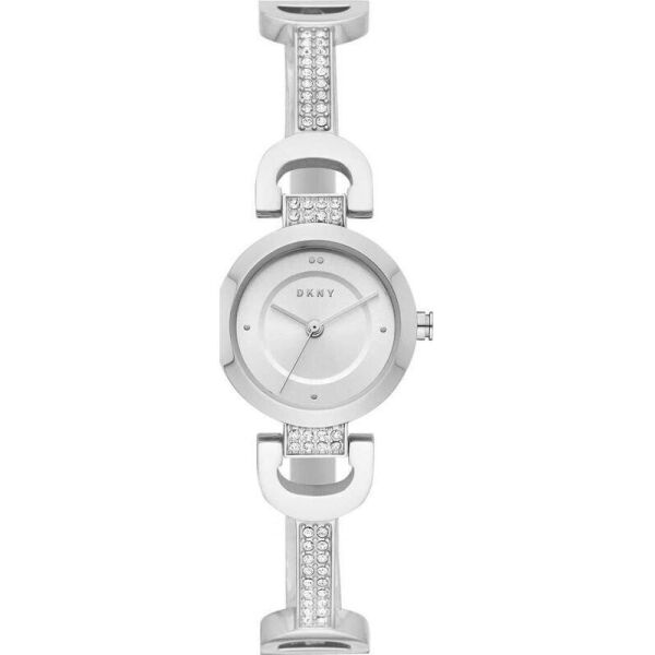 

Часы наручные женские DKNY NY2751 кварцевые, с фианитами, серебристые, США