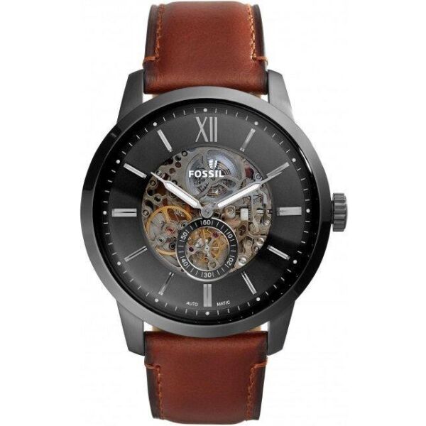 

Часы наручные мужские FOSSIL ME3181 автоподзавод, ремешок из кожи, США