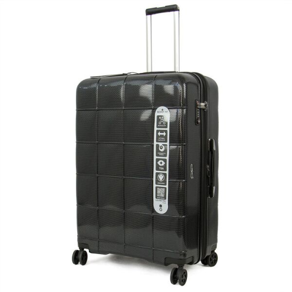 

Чемодан Echolac SQUARE PRO/Black L Большой EcPC185SA-401-01