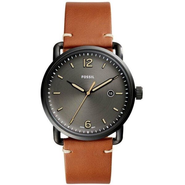 

Часы наручные мужские FOSSIL FS5276 кварцевые, ремешок из кожи, США