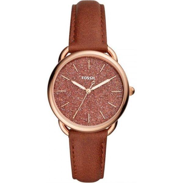 

Часы наручные женские FOSSIL ES4420 кварцевые, кожаный ремешок, коричневые, США