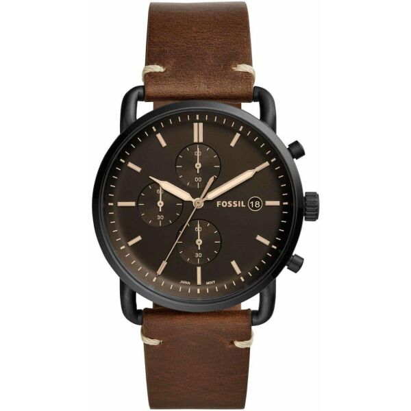 

Часы наручные мужские FOSSIL FS5403 кварцевые, ремешок из кожи, США