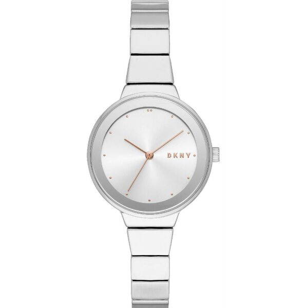 

Часы наручные женские DKNY NY2694 кварцевые, на браслете, серебристые, США