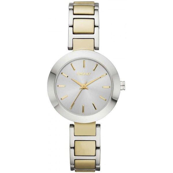 

Часы наручные женские DKNY NY2401 кварцевые, на браслете, биоколор, США УЦЕНКА