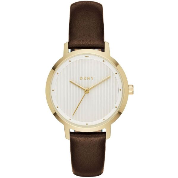

Часы наручные женские DKNY NY2639 кварцевые с коричневым кожаным ремешком, США